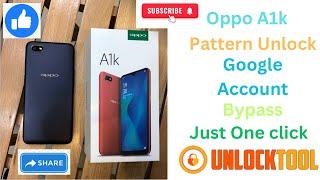 Oppo A1k Pattern Unlock And google Account bypass Unlock new update very easy Method