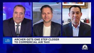 Archer Aviation's Adam Goldstein and United Airlines Venture's Andrew Chang talk air taxi progress