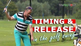 Timing and release in the golf swing - An easy golf practice to improve your golf swing