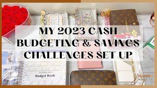 2023 CASH BUDGETING BINDER SET UP | SAVINGS CHALLENGES BINDER | SINKING FUNDS BINDER | BILL BINDER