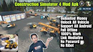 Construction Simulator 4 Mod Apk-Unlimited Money-Consim 4 mod apk