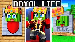 Having a ROYAL LIFE in Minecraft!