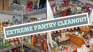 EXTREME PANTRY CLEANOUT // DECLUTTER & REORGANIZE