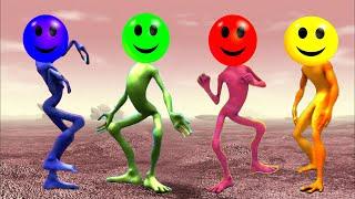 Dame tu cosita VS Green alien Vs Alien dance Vs Me Kemaste Vs patila frog Vs Funny Anumations Smile