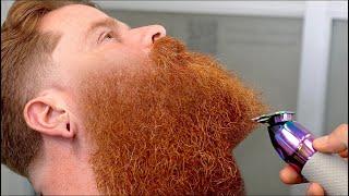 HOW TO FADE A LONG BEARD | Step by Step Beard Shape Up Tutorial