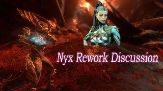 Warframe 1999 Nyx Rework Discussion and Build Concept