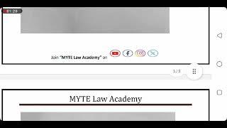 Public International Law (K-3002) 2023 || CCSU LLB 3rd Semester || (MYTE Law Academy)