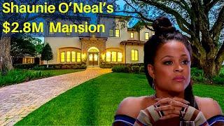 SHAUNIE O’NEAL House Tour | Inside Basketball Wives star SHAUNIE O’NEAL’S $2.8M Houston Mansion