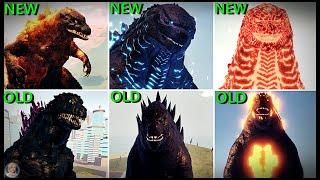 5 Kaiju's Old vs New Model Comparison Part 1 | Kaiju Universe