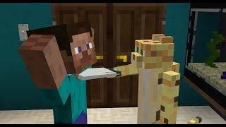 DIE KATZE WILL NICHT DASS DU DIESES VIDEO SIEHST! | Minecraft