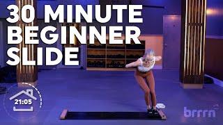 30 Minute Beginner Core & Cardio Slide Board Workout