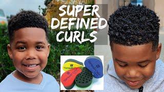 DEFINED Curls using a Curl Sponge | Naturally Sade