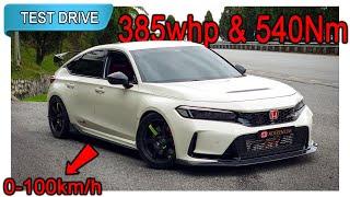 Part 1/2 | Stage 2 Honda Civic Type R FL5 | Malaysia #POV [Test Drive] [CC Subtitle]