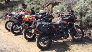 Overview of Giant Loop's Soft Luggage Saddlebags & Panniers for Dirt, Dual Sport, Adventure Touring