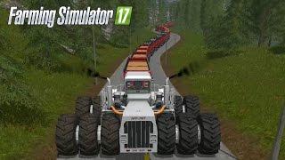 Farming Simulator 17 | BIG BUD Tren de Carretera | Tractor Gigante