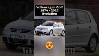 Volkswagen Golf 1974 - 2023 Evolution | #information #trending #wonders #wow #classic #shorts #viral