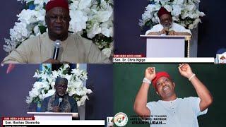 Chris Ngige, Rochas, Anyim pius Anyim Speech At Late Ifeanyi Ubah Service Of Song In Abuja