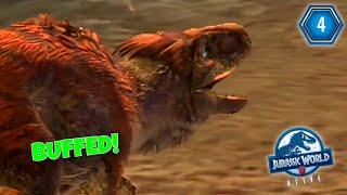 Apex Rajadorixis: Beserk on the Beach! Level 30 ET4 Jurassic World Alive PVP