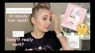 IS IT WORTH IT? GEORGIEMANE HAIR MASK REVIEW! | BrittJade