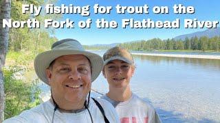 Whitefish Montana Trout Fishing the North Fork of the Flathead River with Northern Rocky Outfitters