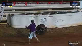 Bill Balog Loses a Wheel at Williams Grove Speedway (FloRacing.com)