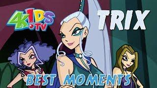 Winx Club | TRIX Iconic Moments (4KIDS) | Season 1 Compilation!