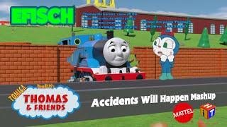 Accidents Will Happen Mashup DieselD199's TOMICA Thomas & Friends | Efisch Official YT Channel