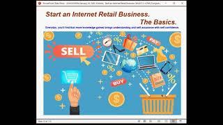 Starting an Internet Sales Business: The Basics