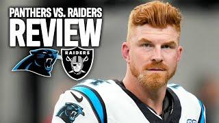 Panthers at Raiders Week 3 Game Review | PFF