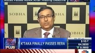 Mr. JC Sharma discusses RERA Karnataka Rules on CNBC TV18 on 7 Jul '17