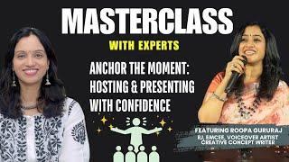 How to be Confident in Public Speaking as an Anchor & Emcee | Roopa Gururaj’s Hosting Secrets