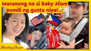 Grocery Kasama si Daddy and Baby Afam! Pumili din si Baby ng Gusto Niya! Filipino-American Family