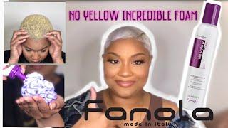 Fanola No Yellow Incredible Foam Conditioner | First Impressions | Whitney Shenelle