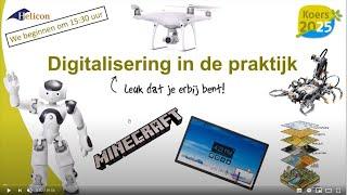 Opname van de Livestream digitalisering in de praktijk Helicon 1 juli 2020