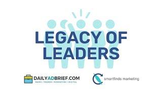 Melih Oztalay speaks at Daily Ad Brief's  Legacy of Leaders