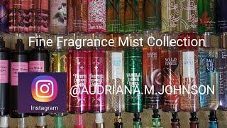 Bath and Body Works Fine Fragrance Mist Collection #audrianamarie #audriana.m.johnson