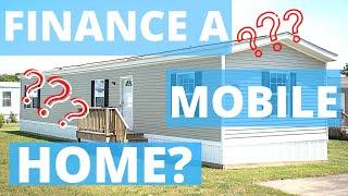 THE TRUTH ABOUT FINANCING A MOBILE HOME IN NORTH CAROLINA.