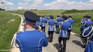 L.S.O.B. Parading From Thiepval Memorial To Ulster Tower ~ Somme ~ 07/06/24 (4K)