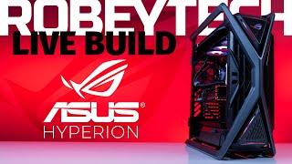 $4300 ASUS ROG Hyperion Live PC Build  - Giveaways + ASUS ROG Hyperion (13900k / Strix RTX 4080)