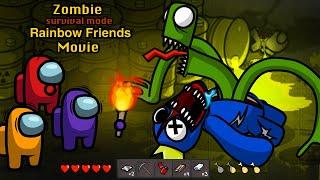 Rainbow Friends MOVIE - Survival Mode  Among Us Zombie