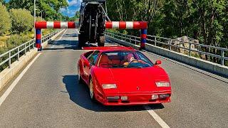 Cars vs. Low Metal Barrels - Insane Crashes & Narrow Escapes | BeamNG.drive