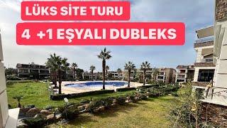 Didimde lüx site içerisinde satılık 4+1 dubleks daire eşyalı #didim #emlak #luxury