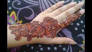 best mehandi designs for hands || Easy Simple Arabic Henna by sam mehndi collection