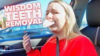 GETTING HER WISDOM TEETH REMOVED *FUNNY*  | SHE CRIED FOR 2 HOURS AFTER | Family 5 Vlogs