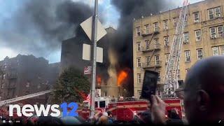 FDNY: 9 injured in fire at five-story building in the Bronx | News 12