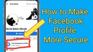 How to Make Facebook Profile More Secure!! - Technology Sahayak