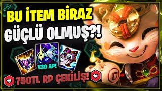 BU İTEM BİRAZ GÜÇLÜ OLMUŞ SANKİ?! | 750 TL'LİK BAKİYE ÇEKİLİŞİ! | Teemo vs Mundo / Jax S13 LoL