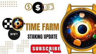 TIME FARM AIRDROP STAKING UPDATE.