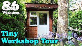 8x6 Tiny Workshop Tour - Much requested walk around of my 48 square feet of woodshop hacks