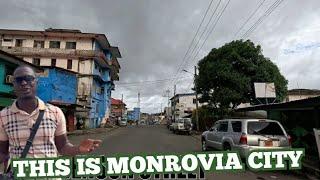 THE OTHER SIDE OF MONROVIA DRIVE THROUGH LIBERIA CAPITAL CITY